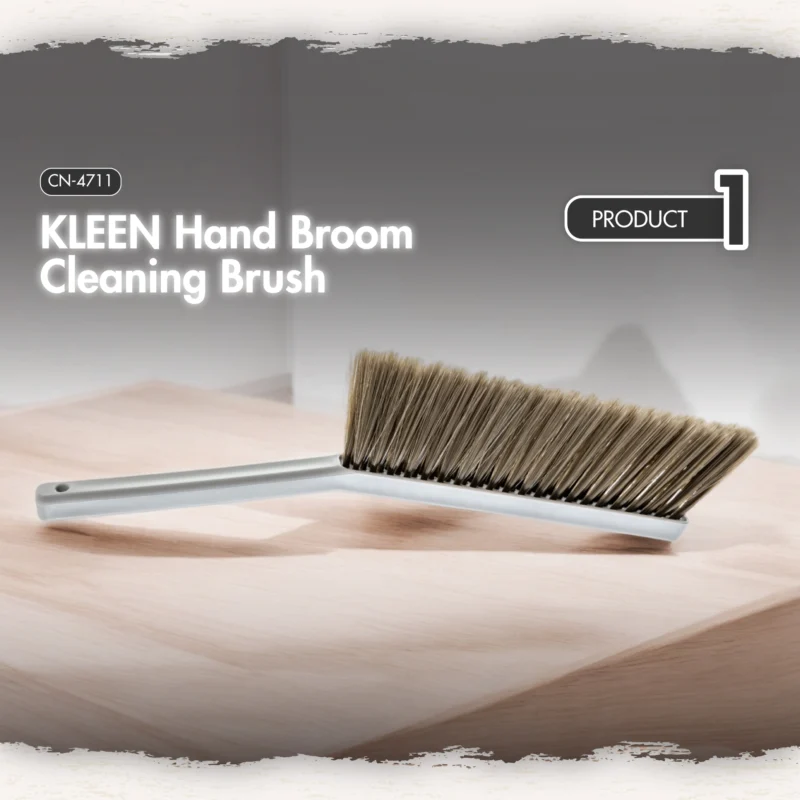 KLEEN - Cleaning Tools Collection - Broom & Dustpan| Hand Broom | Floor Squeegee | Gap Cleaner